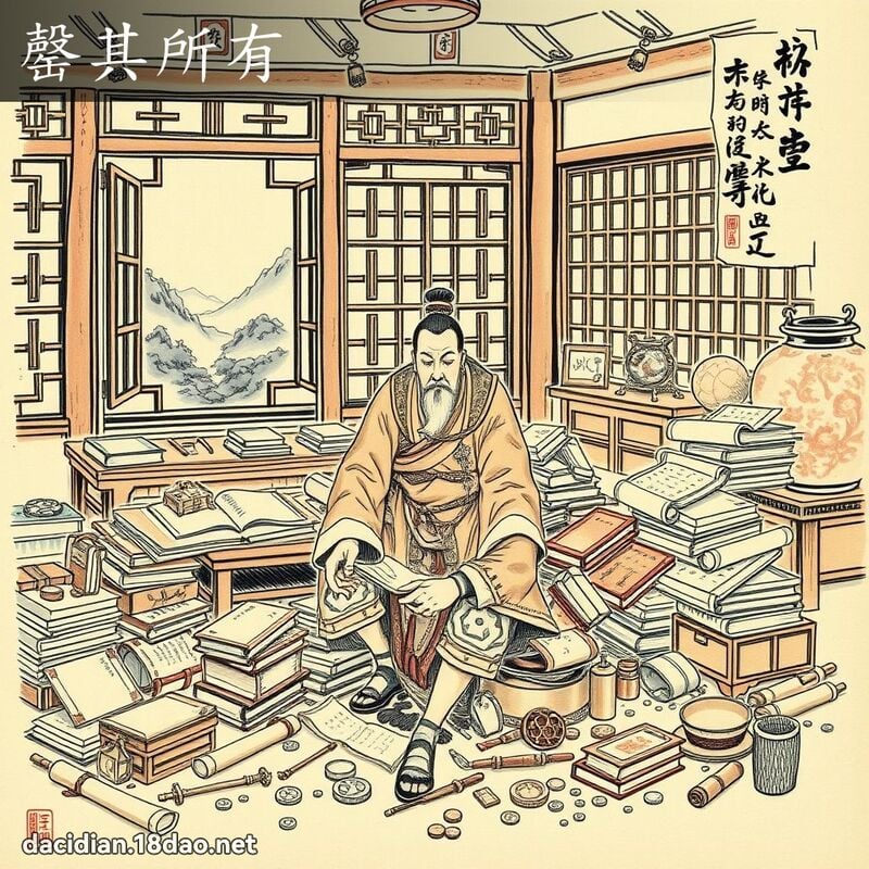 罄其所有 配图