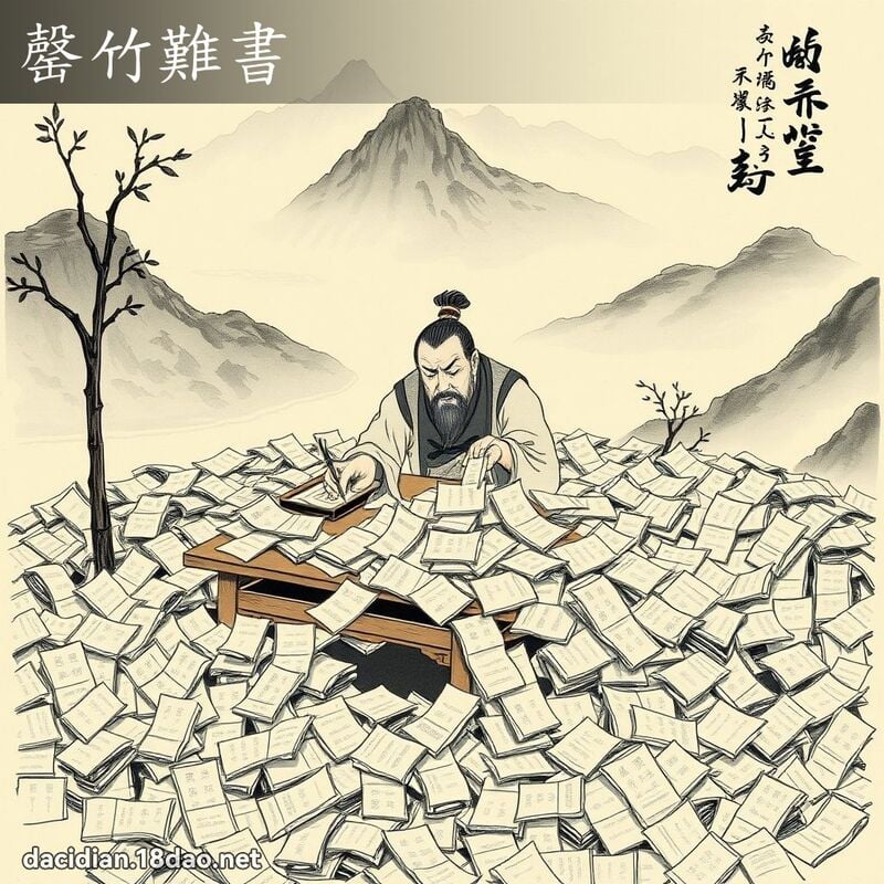 罄竹难书 配图