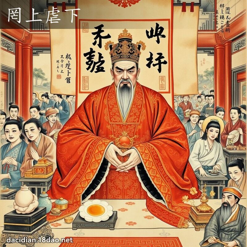 罔上虐下 配图