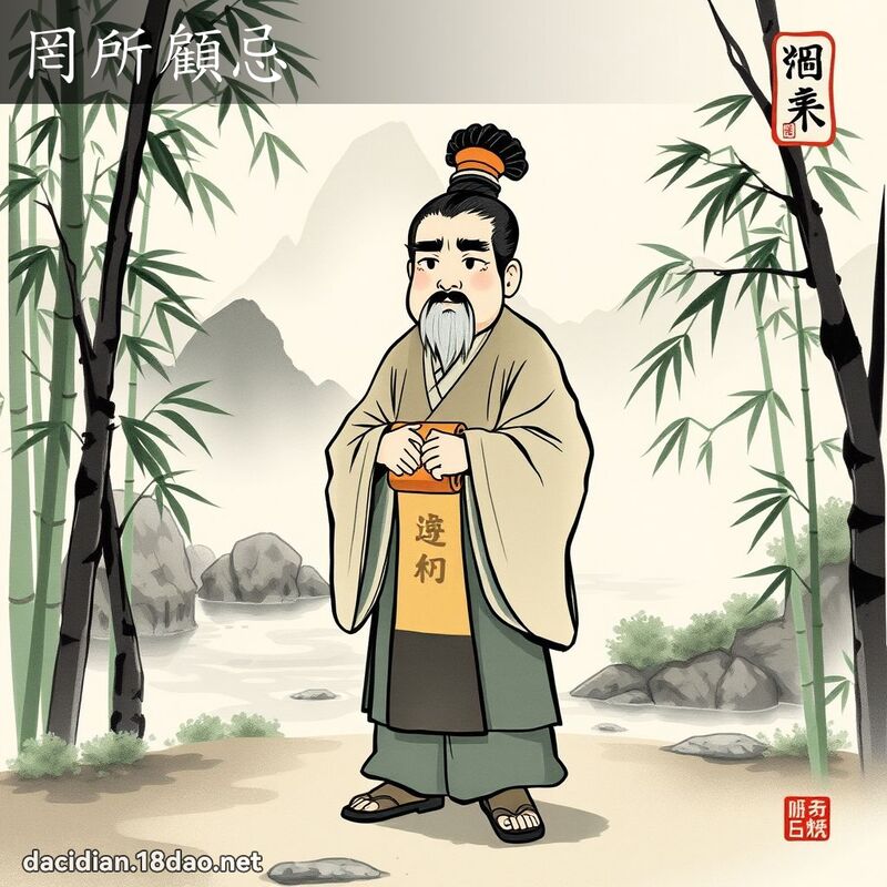 罔所顧忌 配图