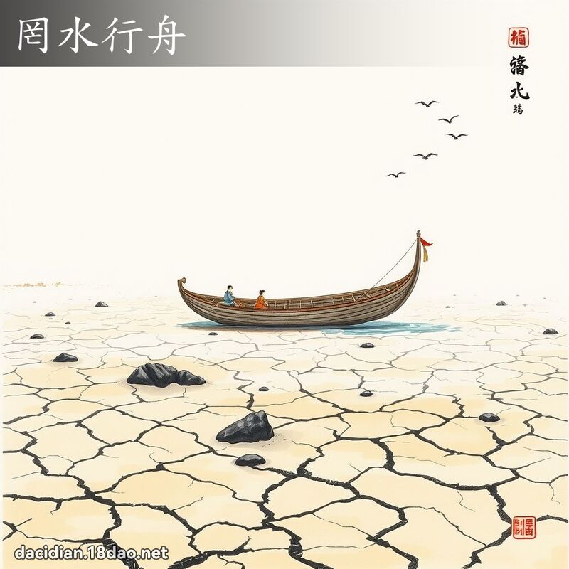 罔水行舟 配图