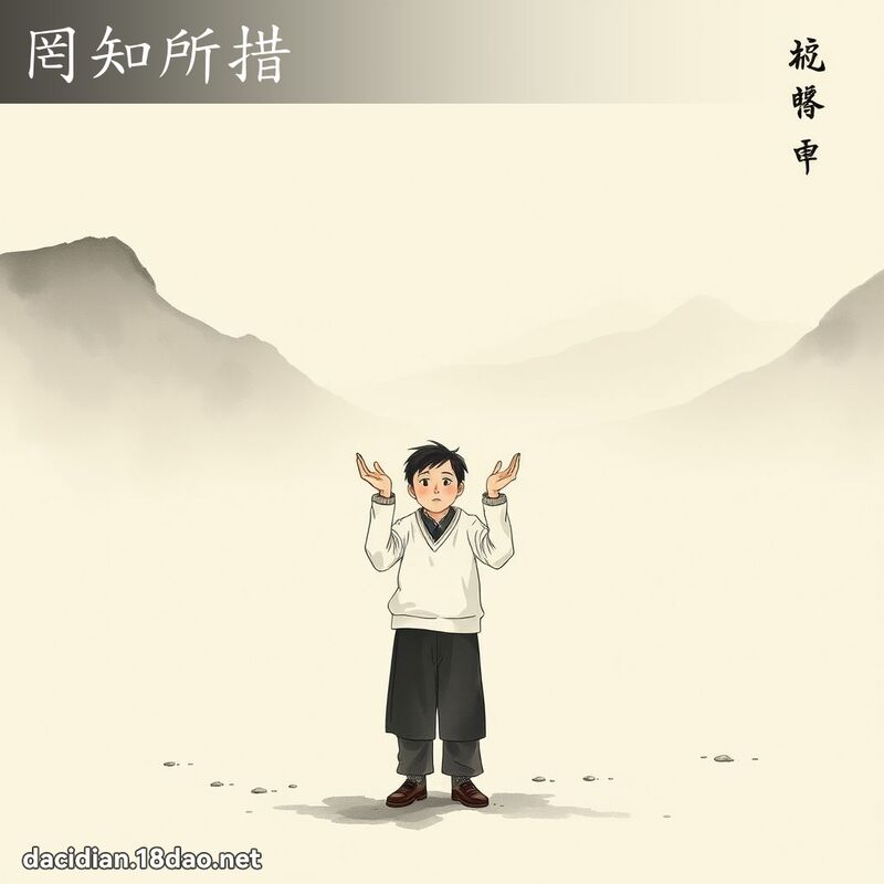 罔知所措 配图