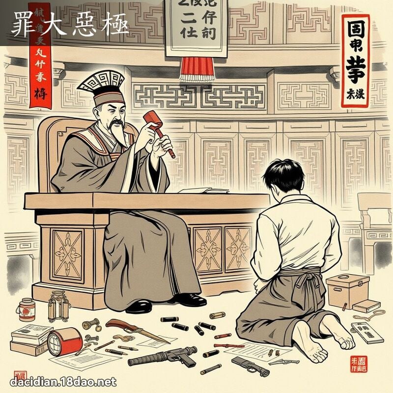 罪大惡極 配图