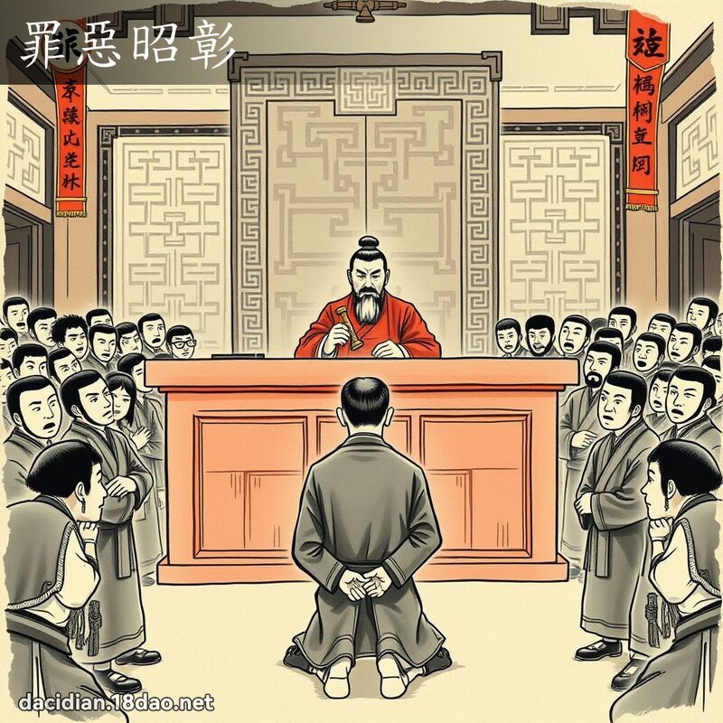 罪惡昭彰 配图