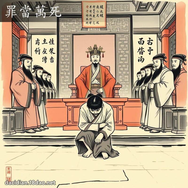 罪當萬死 配图