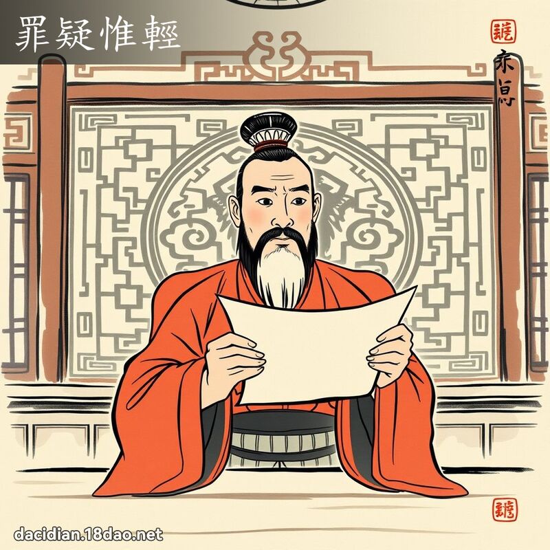 罪疑惟輕 配图