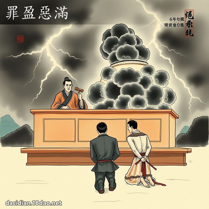 罪盈惡滿 配图