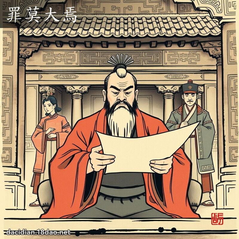 罪莫大焉 配图