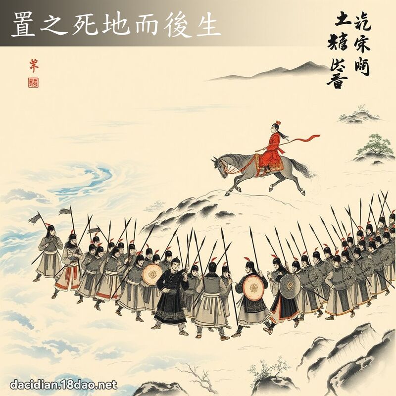 置之死地而後生 配图