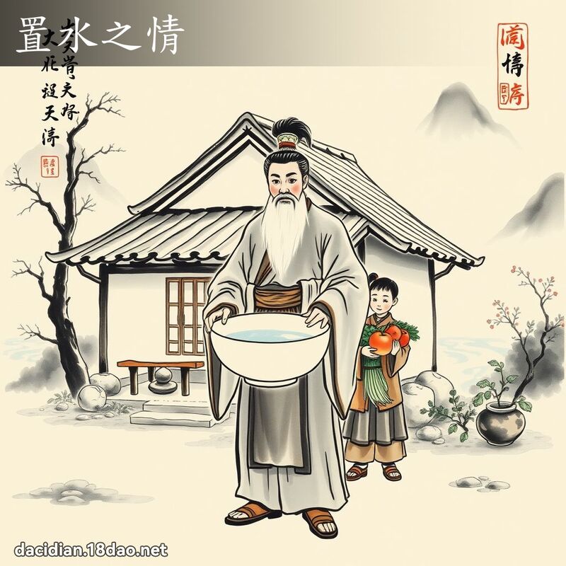 置水之情 配图