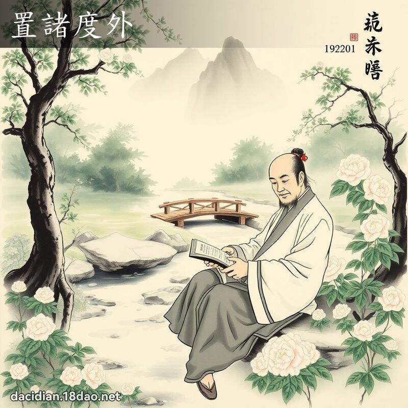 置諸度外 配图