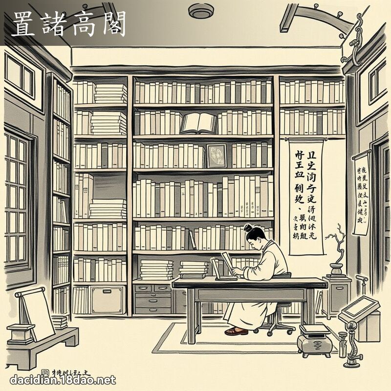 置諸高閣 配图