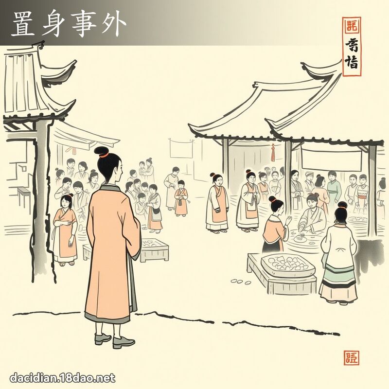 置身事外 配图