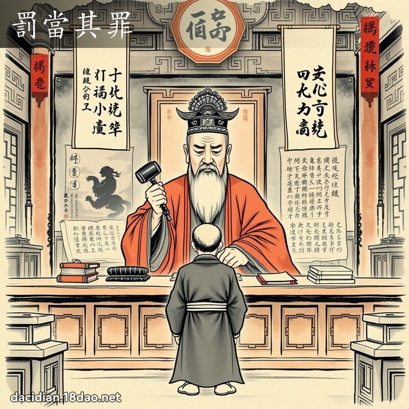 罰當其罪 配图