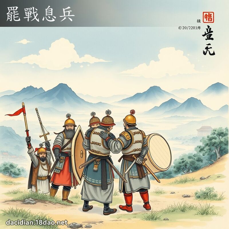 罷戰息兵 配图