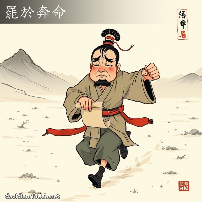 罷於奔命 配图