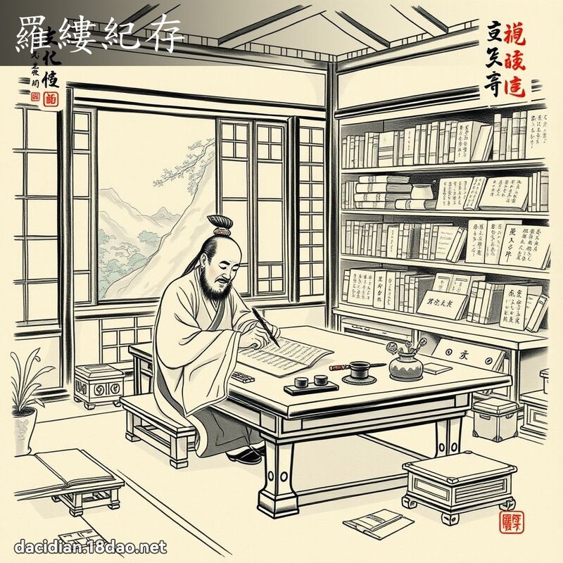 羅縷紀存 配图