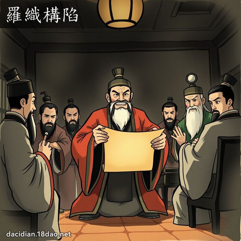 羅織構陷 配图