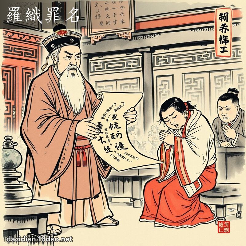 羅織罪名 配图