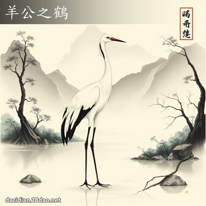 羊公之鹤 配图