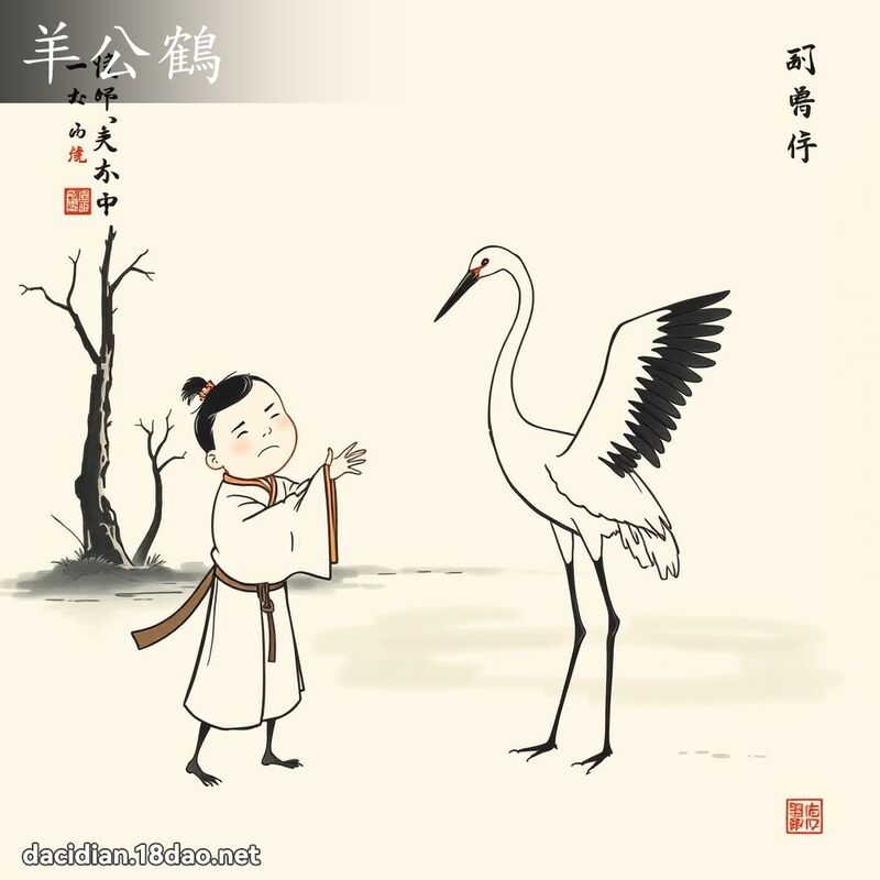 羊公鹤 配图