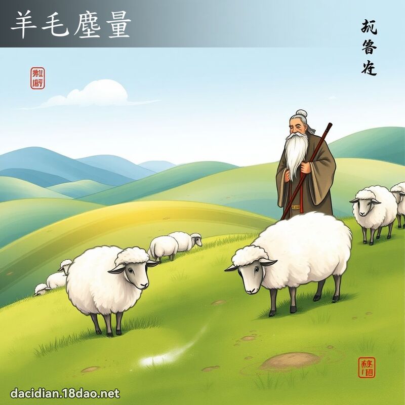 羊毛尘量 配图