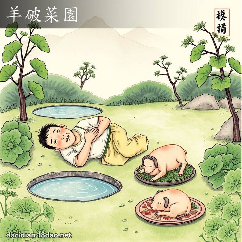 羊破菜园 配图