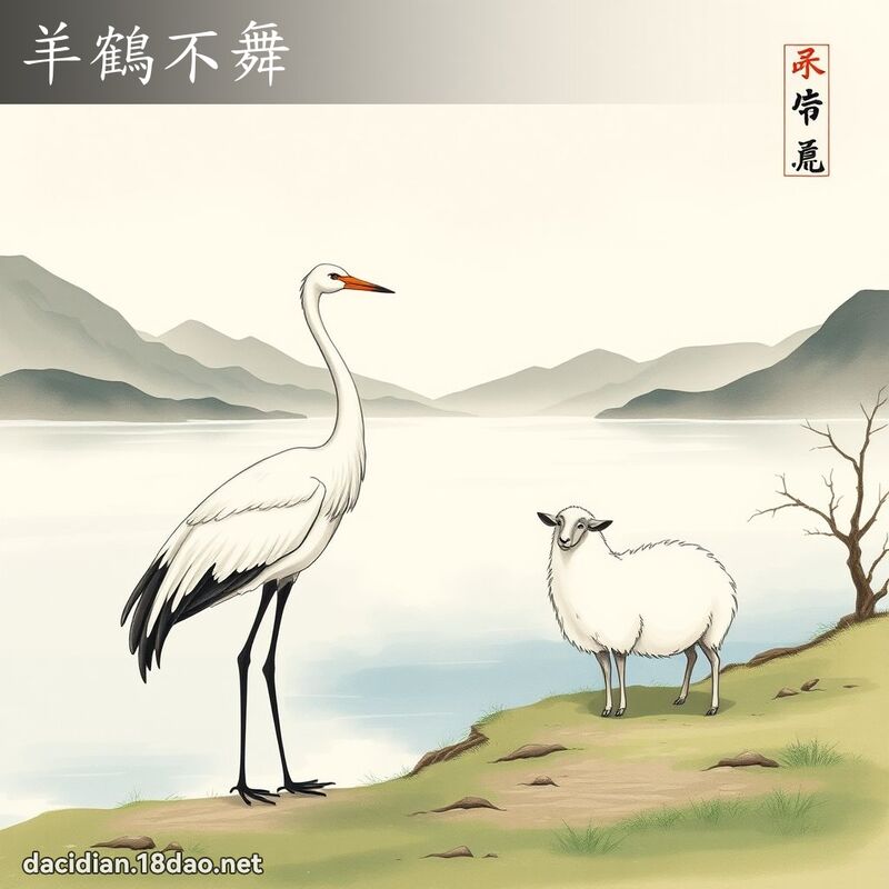 羊鹤不舞 配图