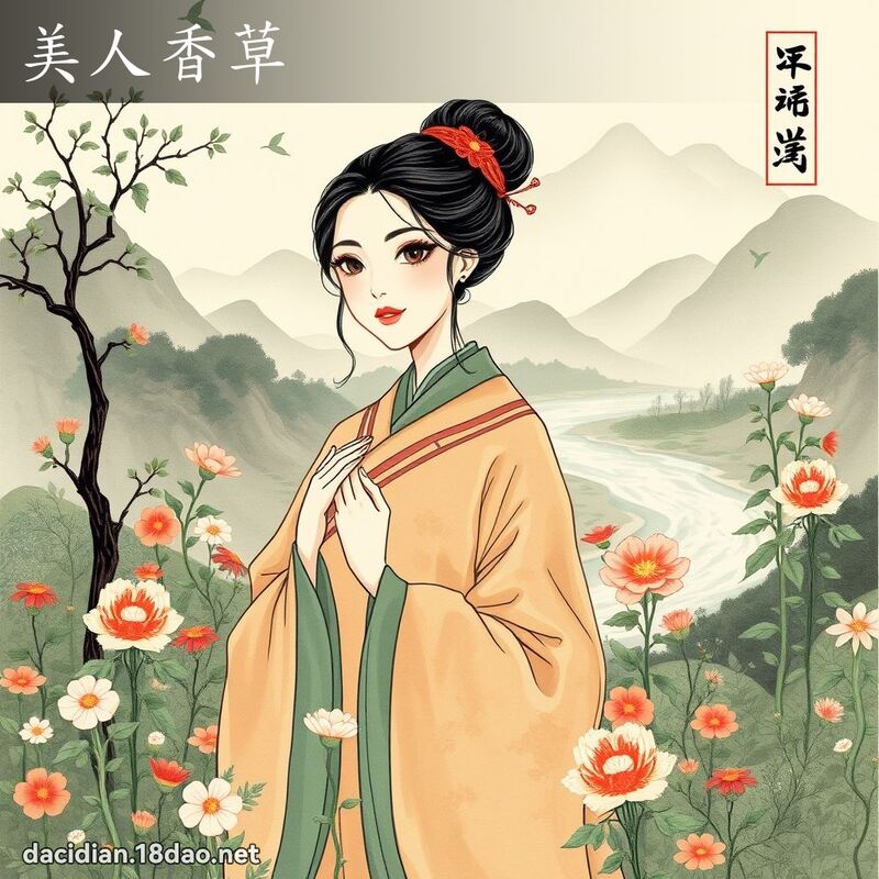 美人香草 配图