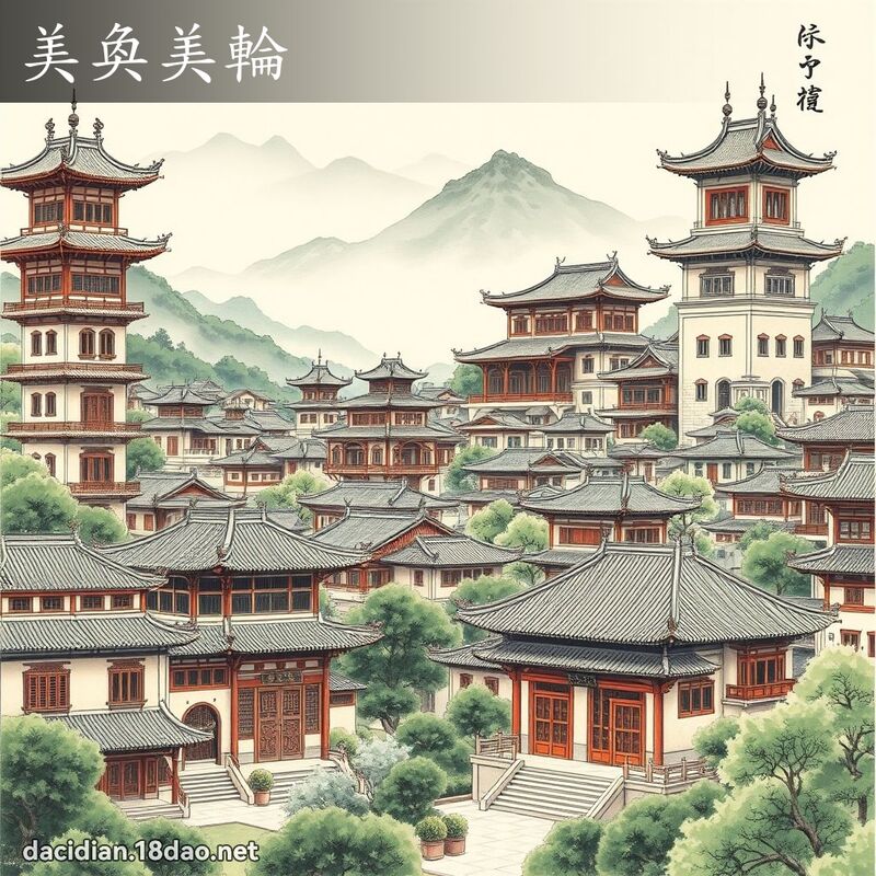 美奐美轮 配图