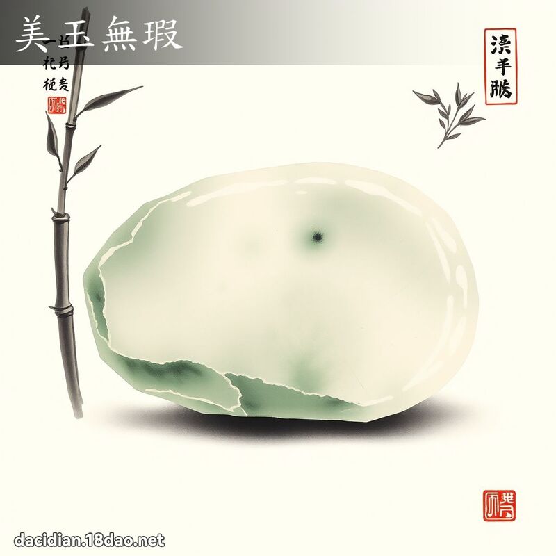 美玉无瑕 配图