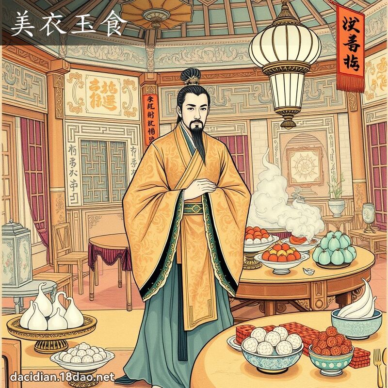 美衣玉食 配图