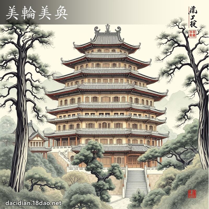 美轮美奐 配图