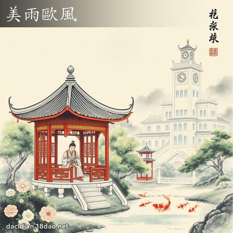 美雨欧风 配图