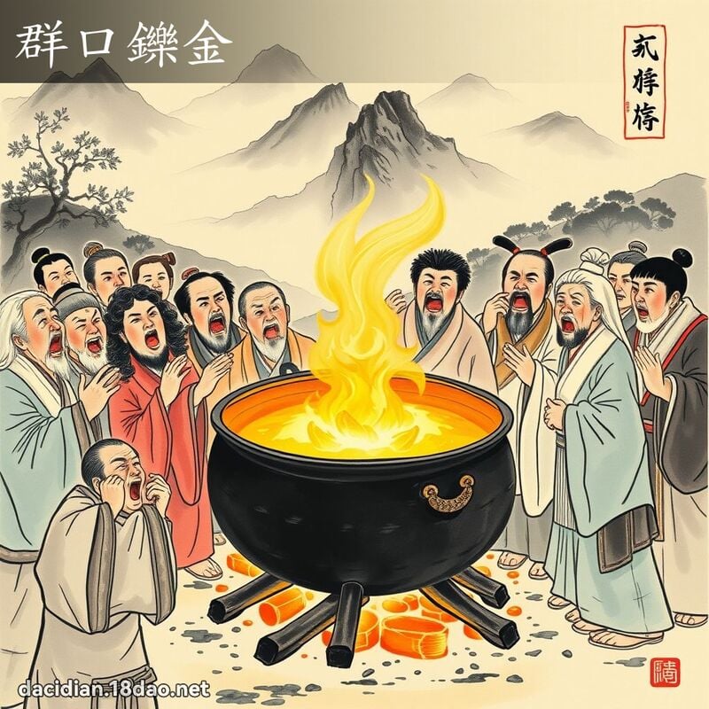 群口鑠金 配图