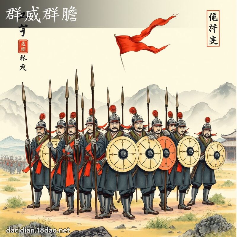 群威群胆 配图