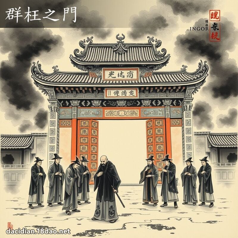 群枉之门 配图