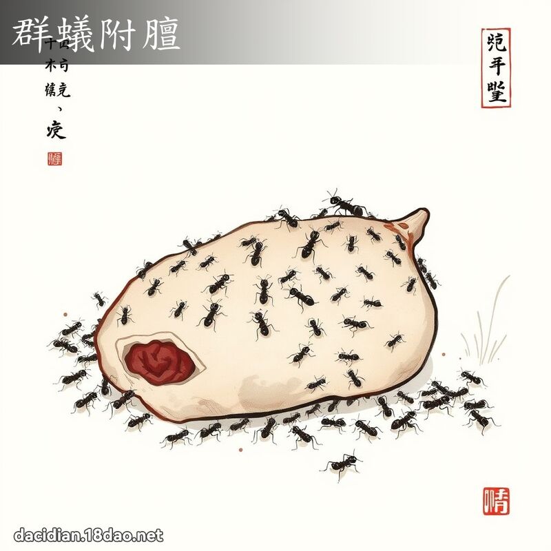 群蚁附膻 配图