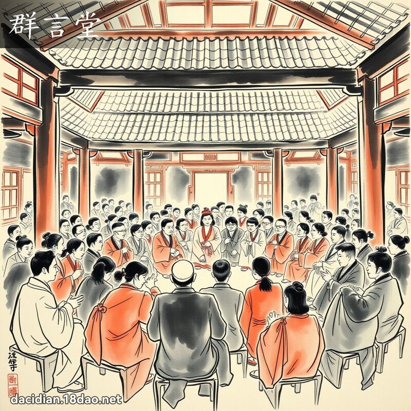 群言堂 配图