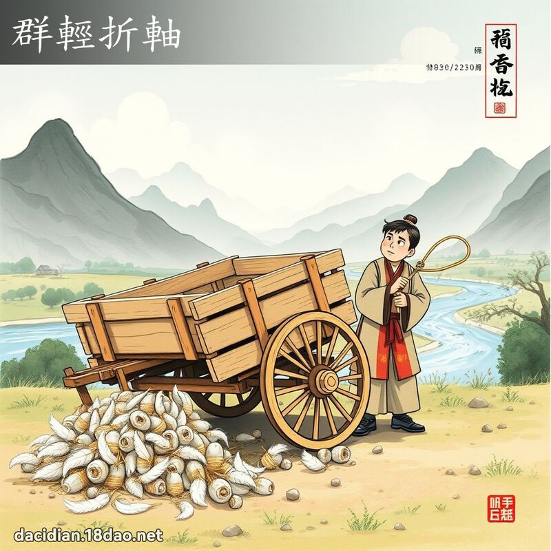 群轻折轴 配图