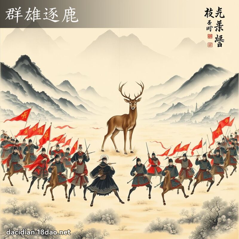 群雄逐鹿 配图
