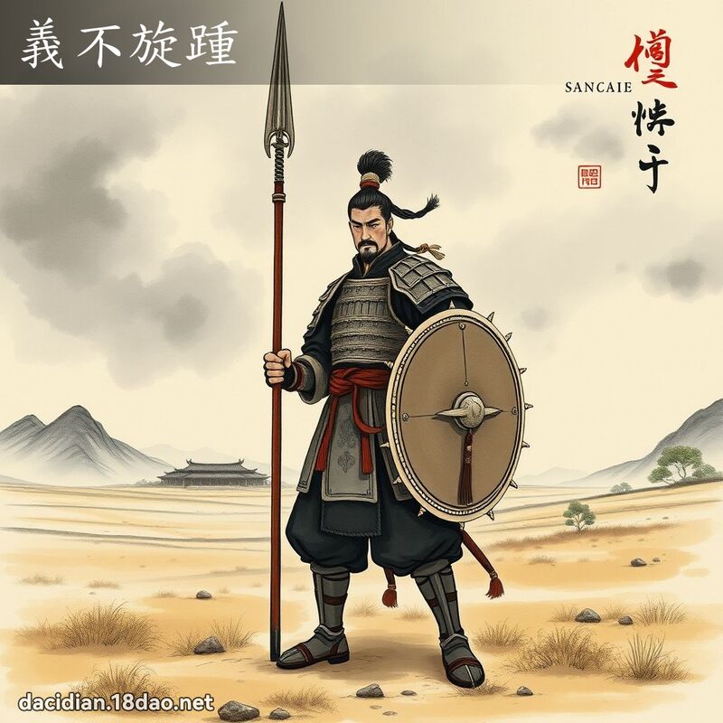 义不旋踵 配图