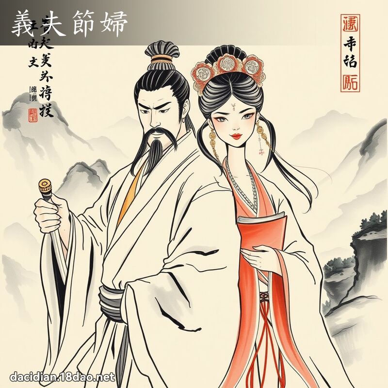 义夫节妇 配图