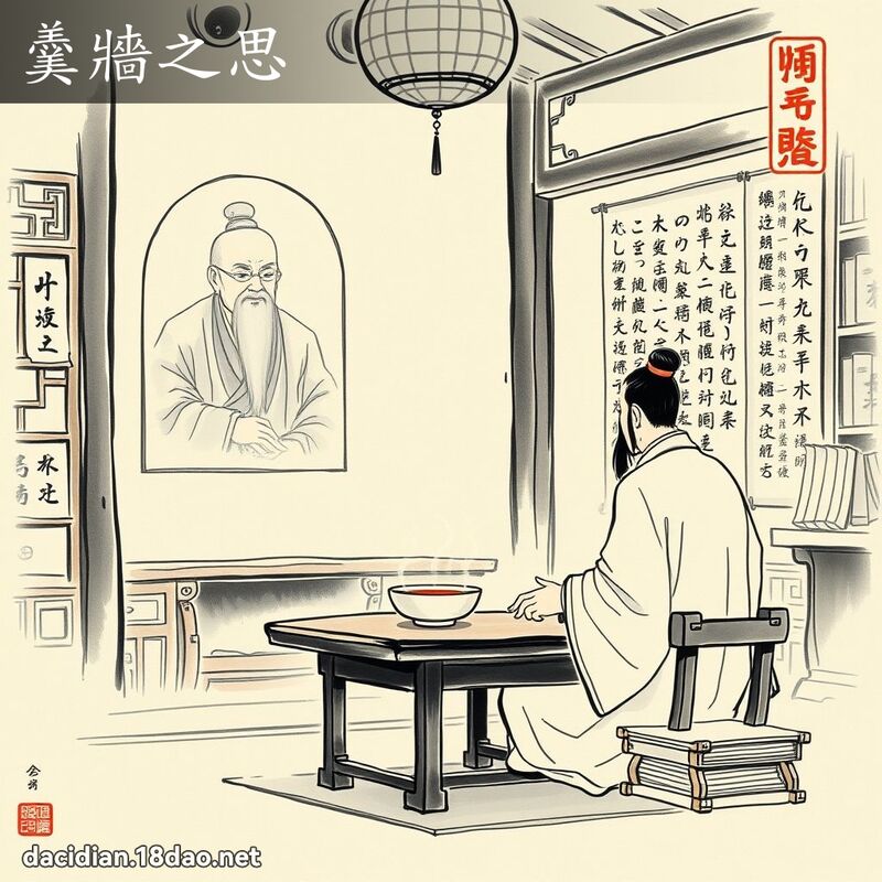 羹墙之思 配图