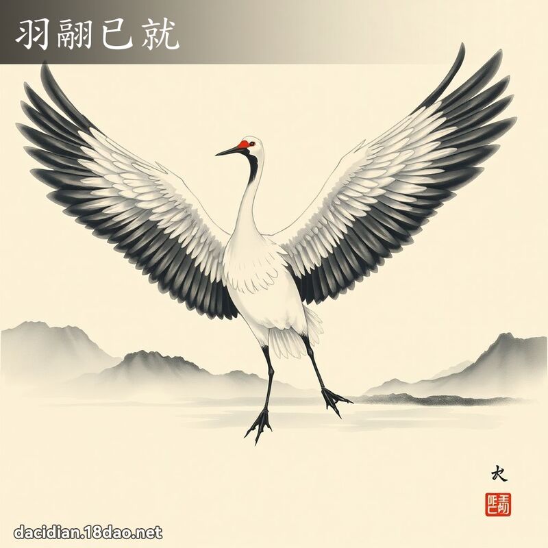 羽翮已就 配图