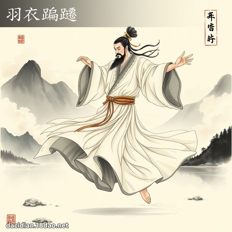 羽衣蹁躚 配图