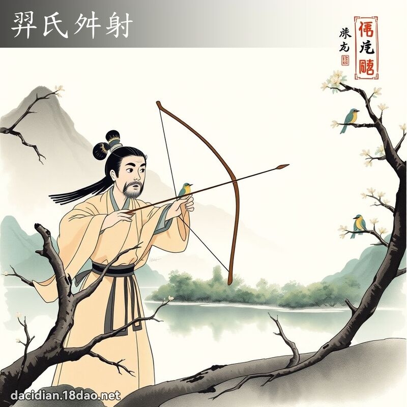 羿氏舛射 配图