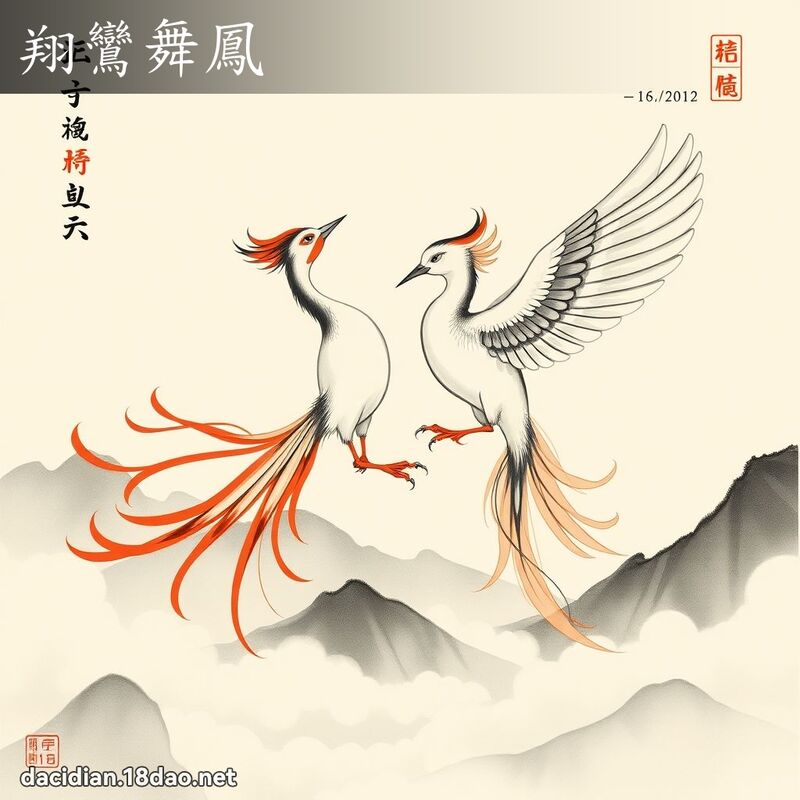 翔鸾舞凤 配图