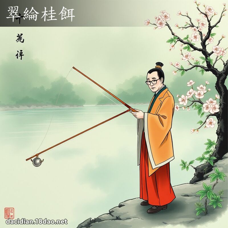 翠纶桂饵 配图