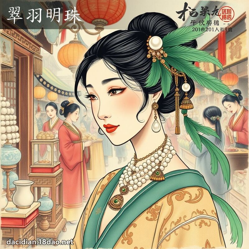 翠羽明珠 配图